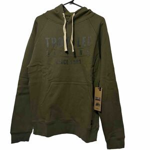 TROY LEE DESIGNS PULLOVER HOODIE MENS MEDIUM GREEN COTTON POLYESTER SINCE 1981